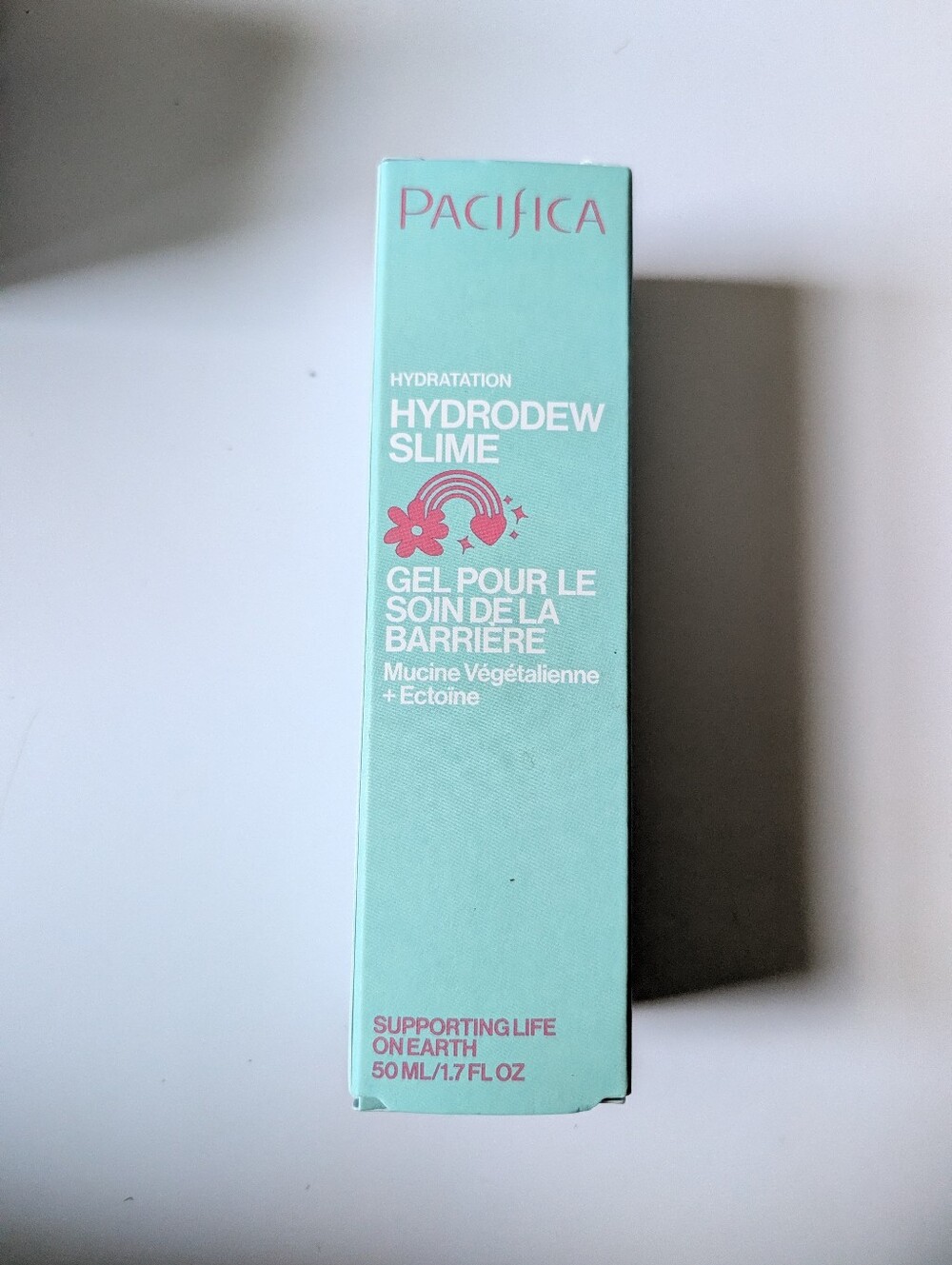 Pacifica Hydrodew Slime Hydration Gel - Mint Teal with Pink Accents
